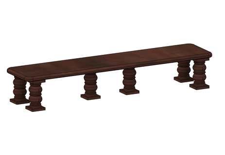 longue table table table meubles table table tableau noir table meubles donjon soutenir éclaireur 28mm 3d print model - Mito3D