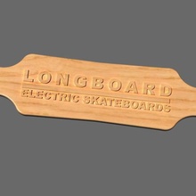 Longboard skates chaveiro joalheria 3d print model - Mito3D