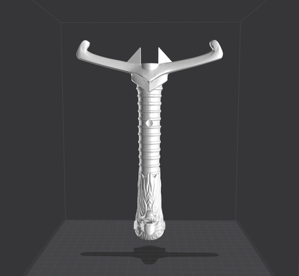 longclaw ışın kılıcı sanat game of thrones pençe jon kar 3d print model - Mito3D