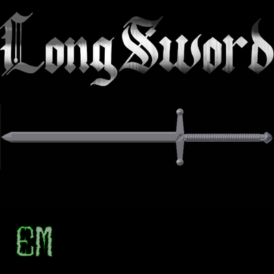 longsword long sword swords weapon weapons blade blades steels brands brand 3d print model - Mito3D
