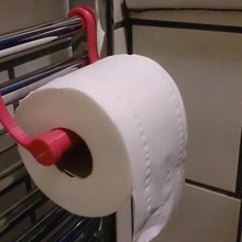 loo suporte de rolo a casa banho papel higiênico 3d print model - Mito3D