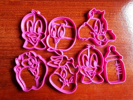 looney tunes cookie cutters 3d print model - Mito3D