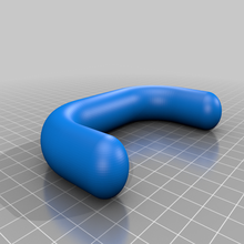 loop handle openscad module 3d print model - Mito3D