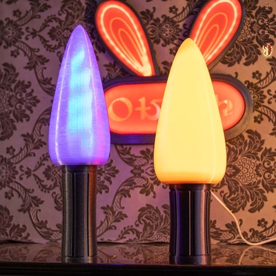 loppossticks bâtonnets carottes feux ffxiv final fantaisie 14 xiv gn cosplay lumière lampe marché puces fête fans diy trousse 3d print model - Mito3D