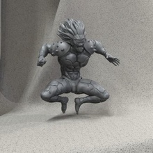 lord boros - one punch man game borons anime sleeve statue saitama 3d print model - Mito3D