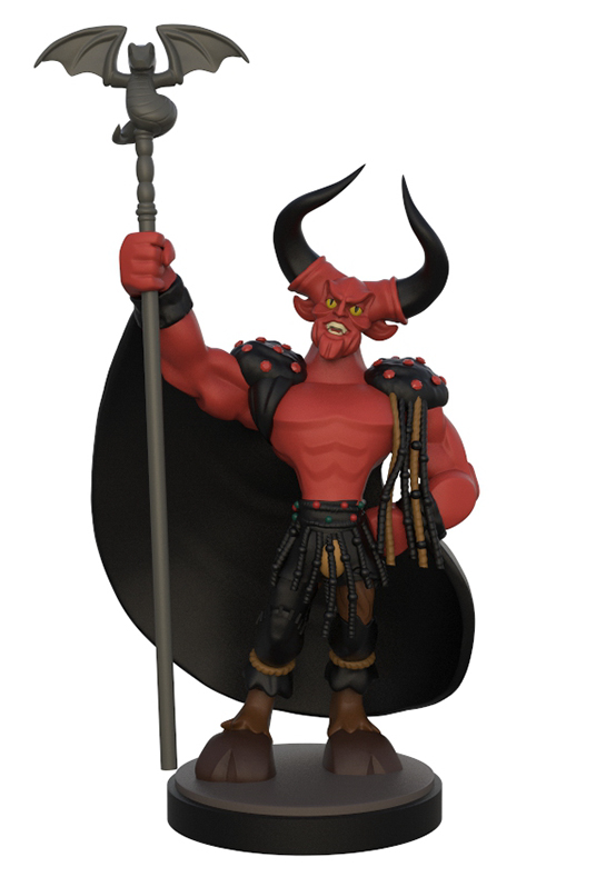 Herr Dunkelheit Legende Satan Grusel dunkel 3D print model - Mito3D