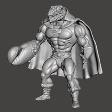 Kral kavramak Motu stil adam iskeletçi kökenleri 3d print model - Mito3D