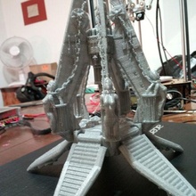 signore lussuria pod 28mm taglia gioco dreadnought caos contempnor slaanes goccia marino 3d print model - Mito3D