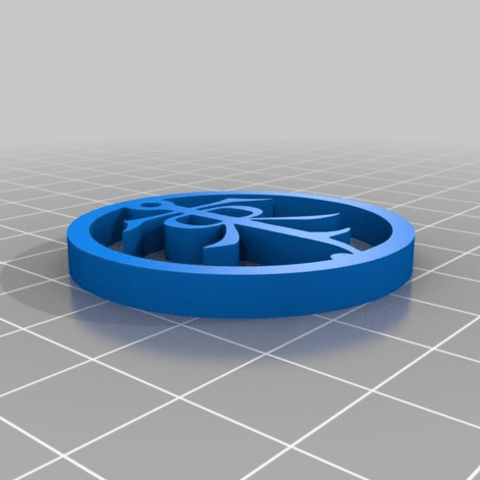 signore anelli anello di orecchio pendente gioielli orecchino 3D print model - Mito3D