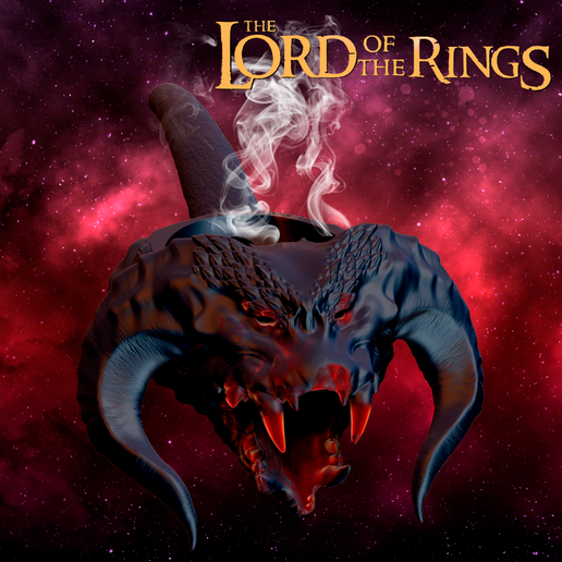 lord rings pipe balrog cosplay 3D print model - Mito3D