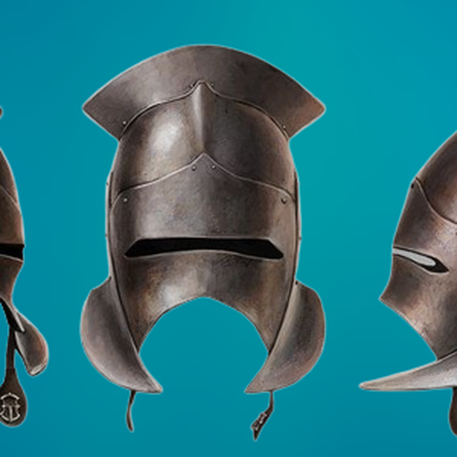 senhor argolas Uruk hai berserker capacete 3D print model - Mito3D