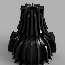 Seigneur anneaux vase 3d print model - Mito3D