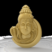 signore shiva gioielleria Shankar bhola trikal pendente shiv shib shambhu nilkantha taraknath maheshwar Dio religione ciondoli 3d print model - Mito3D
