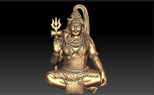 Seigneur siva sivaperuma Mahadeva Shiva Shankara Rudra Nataraja bhairava Bholenath shambhu hara oncle namatchivaya Isvara Eishvara médaillon 3d print model - Mito3D