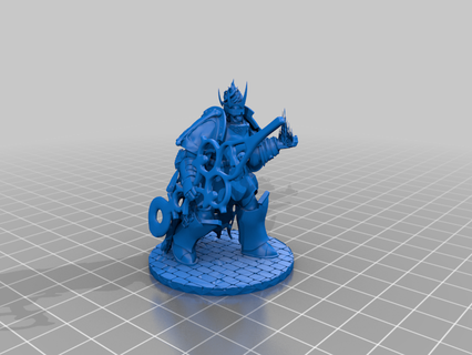 lord tengkorak evil skeleton wizard dnd dnd miniature evil skeleton toy  3d print model - Mito3D