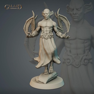 lord vampire 02 Game fantasy game monster roleplay rpg vampire wing blood lord dungeon  3d print model - Mito3D