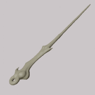 lord voldemort wand - harry potter keychain - pendant - pendant - earring  3d print model - Mito3D