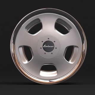 Lorinser rsk3 cerchio stampabile ruota disco Fai 3dprint passatempo modellino in scala diorama pressofuso messa punto rc hotwheels tamiya 3d print model - Mito3D