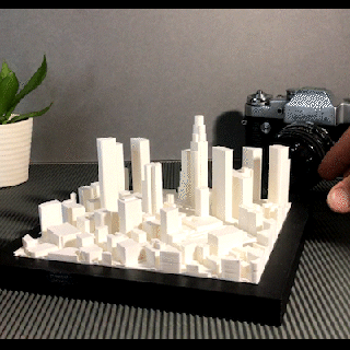 los angeles cidade centro Califórnia arquitetura paisagem urbana mapa miniatura modelo impressão 3d fácil América arranha céu Cidade decoração 3d print model - Mito3D