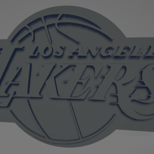 Los melekler Lakers anahtarlık nba Basketbol sepet spor hatıra anahtar anahtarlar yüzük 3d print model - Mito3D