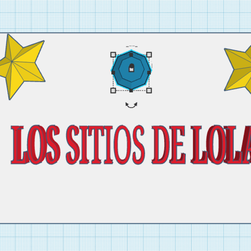 los sitios lola various logo 3D print model - Mito3D