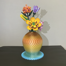 loshun vase decor flower 3d print model - Mito3D