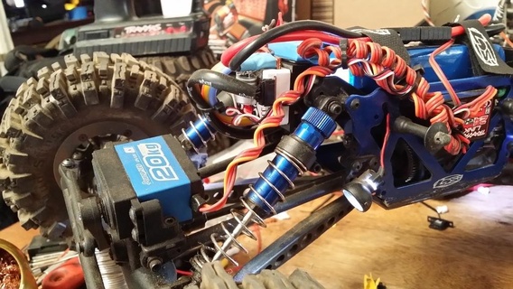 losi lnc robot d'exploration universel Esc monter rc voiture rampant 3d impression 3d print model - Mito3D