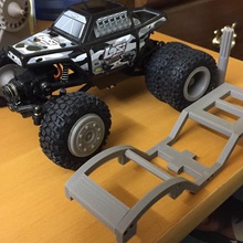 losi micro crawler redcat sumo chassis game r c vehicles rock rc radio controlled 3d print model - Mito3D