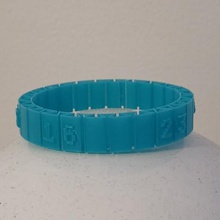 numeri perso il braccialetto moda serie tv polso band lotteria 3d print model - Mito3D