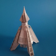 perdu espace vaisseau spatial 3d print model - Mito3D
