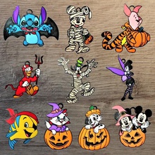 lot 10 disney halloween ornaments mickey minnie goofy dingo mary patch donald tinker bell duffel bag flounder stitch piglet monster movie characters ornament decoration christmas animal dog dalmatian mouse fish 3d print model - Mito3D