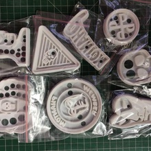 lote 12 fantasma camina cortadores de galletas stl la herramienta fantasmas paseos cookie 3d print model - Mito3D