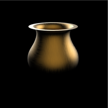 lota vase jewelry kitchen bowl food ashtray designer toy 3d printing eat 3d print model - Mito3D