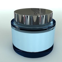 lotion pour le petit pot la maison jar petite de médecine masque visage réfrigérateur propre cuisine package tube crème bouteille 3d print model - Mito3D