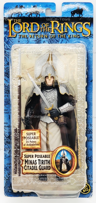 lotr zitadelle bewachen speer spiel herr of ringe toybiz meister schwert 3d print model - Mito3D