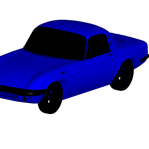 Lotus Elan 3D print model - Mito3D