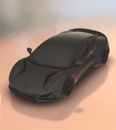 lotus emir ev turbo gt yarış araç suv ralli spor dalları araba çift turbolu otomobil 3d print model - Mito3D