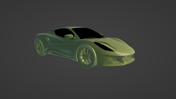 lotus emir 2022 3d baskı Spor Dalları araba otomotiv tasarım arabalar model meraklılar hayranlar mühendislik lüks otomobil endüstri tarama aerodinamik hızlı prototip oluşturma modelleme aut 3d print model - Mito3D
