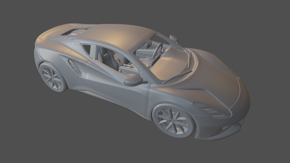 lotus emir 2023 2022 2016 2018 2019 araç araba 3d Yazdır Spor Dalları coupe yeni 3d print model - Mito3D