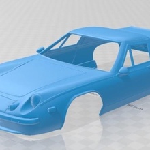 lotus Europa 1973 yazdırılabilir vücut araba 3d print model - Mito3D