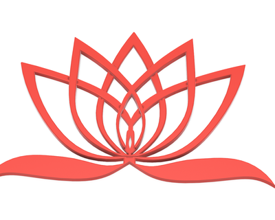 lotus çiçek dekorasyon projeler simbol Sanat 3d print model - Mito3D