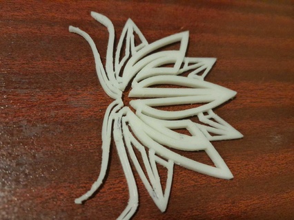 loto flor llavero 3d print model - Mito3D