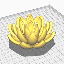 lotus çiçeği çeşitli 3d model yaprak yoga Budizm kültür toplama baskı 3d print model - Mito3D