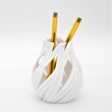 lótus caneta vaso v2 ficar pé 3d print model - Mito3D