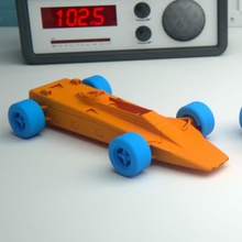 lotus 56b turbine Formel 1 gadget Auto scale-Modell Realismus racing 3d print model - Mito3D