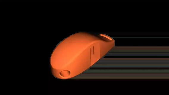 loudes whistle 3d print model - Mito3D