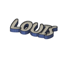 Louis LED Lampe 3d print model - Mito3D