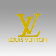 louis viutton logo moda chanel vektör çeşitli sembol modelleri logotipo yüksek detal markalar stil mağaza logoları amblemi şirket giyim karakter marka 3d 3d print model - Mito3D