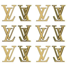 louis vuitton logosu moda takı louisvuitton logo işaret altın Gümüş süs mücevher joaillier kolye aksesuarlar sembol 3d print model - Mito3D