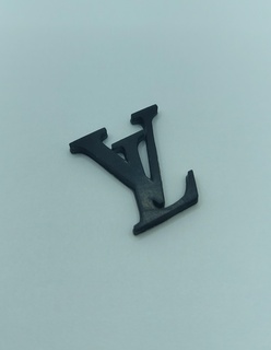 Luis Vuitton lv logo 3d print model - Mito3D